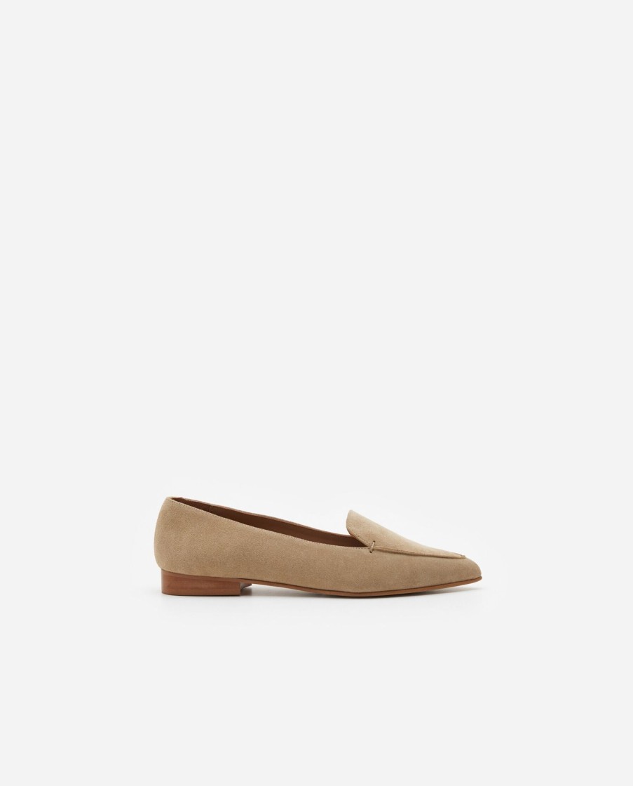 Sko Flattered | Alex Suede Beige