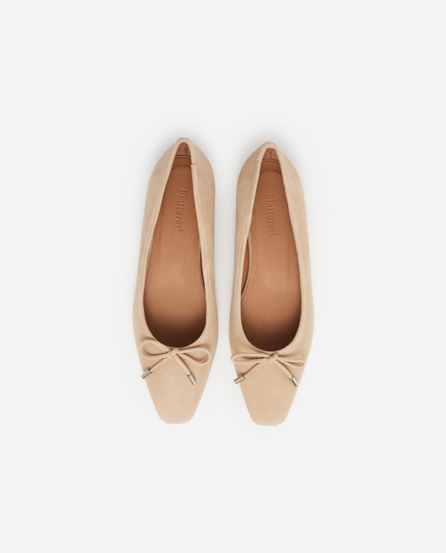 Sko Flattered | Monica Suede Sand